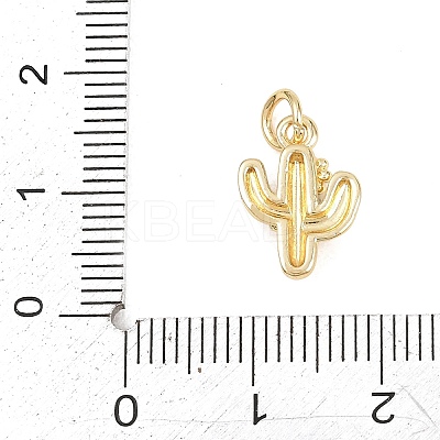 Brass Micro Pave Cubic Zirconia Pendants KK-D258-05G-01-1