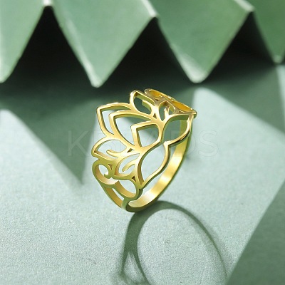 304 Stainless Steel Finger Rings X-RJEW-L129-02G-1