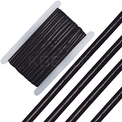 20 Yards Flat Polyester Non-slip Elastic Cord OCOR-GF0003-79B-1