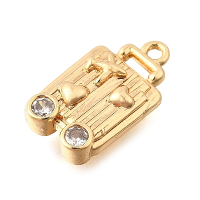Brass Pendants KK-C096-08G-1