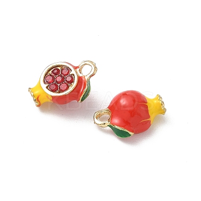 Alloy Rhinestone Charms FIND-C074-02F-1