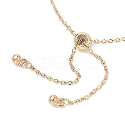 Faceted Round Natural Mixed Stone Slider Bracelets BJEW-JB10233-1