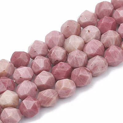 Natural Rhodonite Beads Strands G-S332-10mm-007-1
