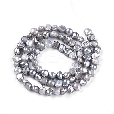 Natural Cultured Freshwater Pearl Beads Strands PEAR-N014-04I-1