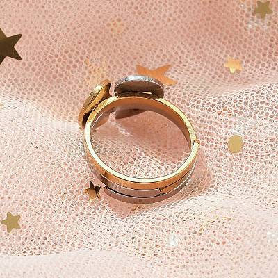 304 Stainless Steel Cuff Rings RJEW-K287-04C-1