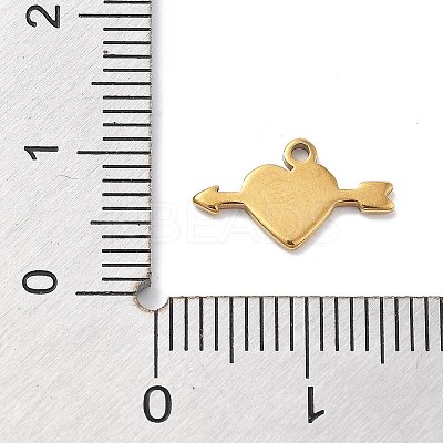 304 Stainless Steel Charms STAS-R003-01G-01-1
