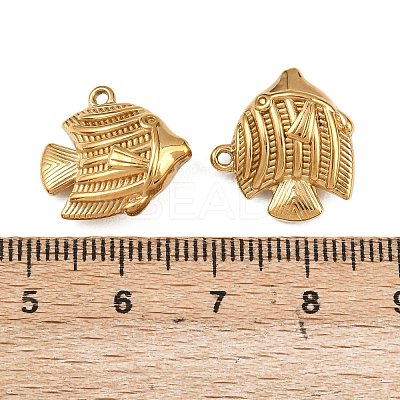 304 Stainless Steel Pendants STAS-A132-06H-G-1