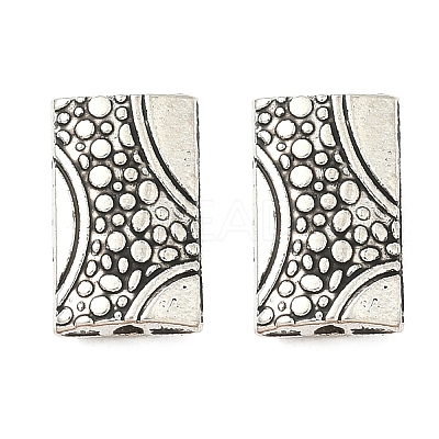 Tibetan Style Alloy Beads TIBEB-L008-05AS-1