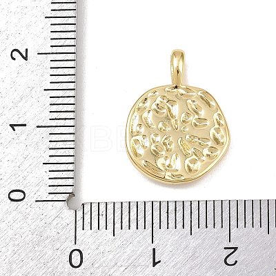 Brass Enamel Pendants KK-P339-12G-02-1