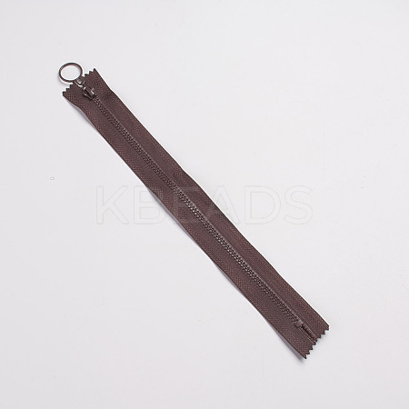 Resin Close End Zippers FIND-WH0052-44M-1