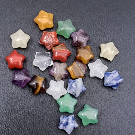 Natural Mixed Gemstone Beads PW-WG5B0B7-08-1