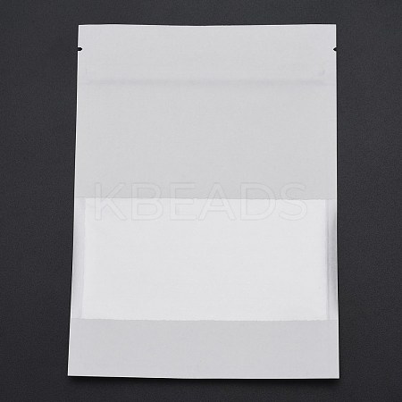 Kraft Paper Open Top Resealable Bags OPP-M002-02C-01-1