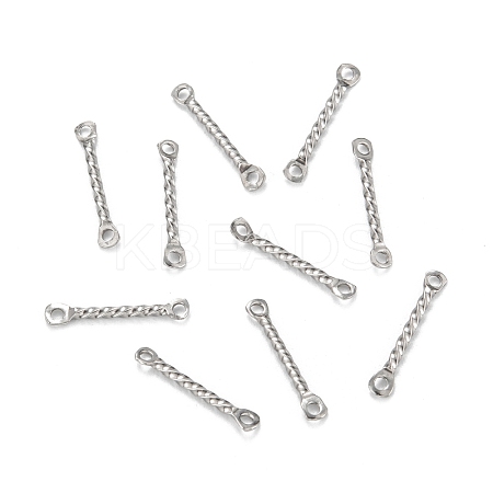 Tarnish Resistant 304 Stainless Steel Link Connectors STAS-Z034-18A-P-1