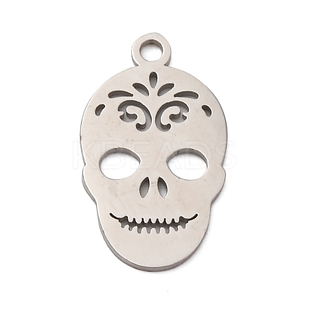 Non-Tarnish 304 Stainless Steel Pendants STAS-T040-T537S-1-1