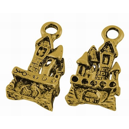 Tibetan Style Alloy Pendants LS-TIBEP-0815-G-LF-1