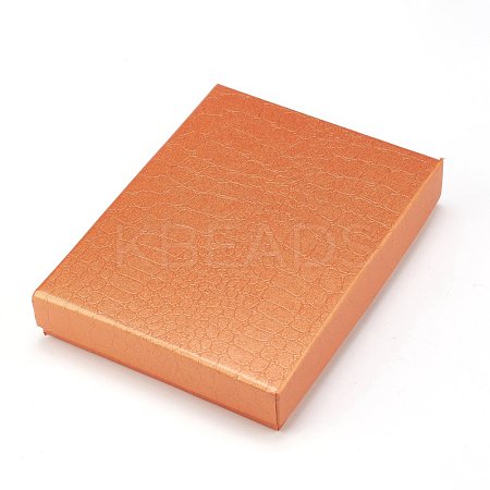 Python Pattern Cardboard Jewelry Set Boxes CBOX-L007-008A-1