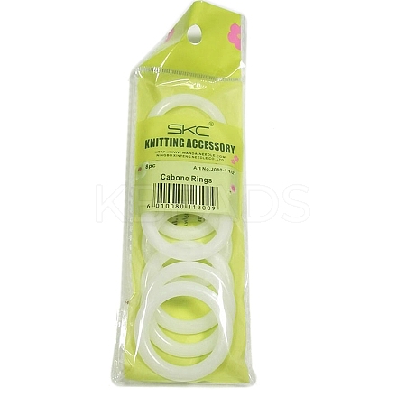 PE Plastic Locking Stitch Marker Rings DIY Knitting Tools Crochet Accessories PW22071311916-1