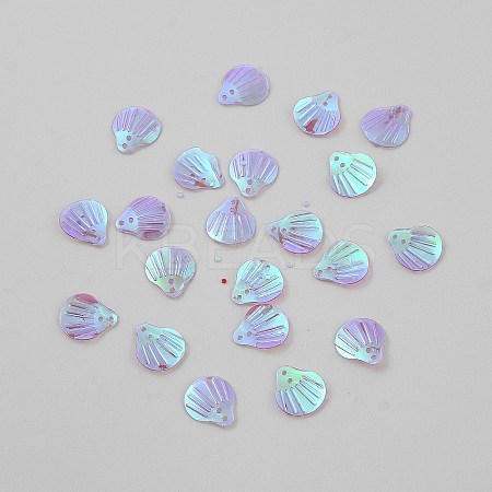 UV Plating Resin Charms RESI-WH0026-136A-1