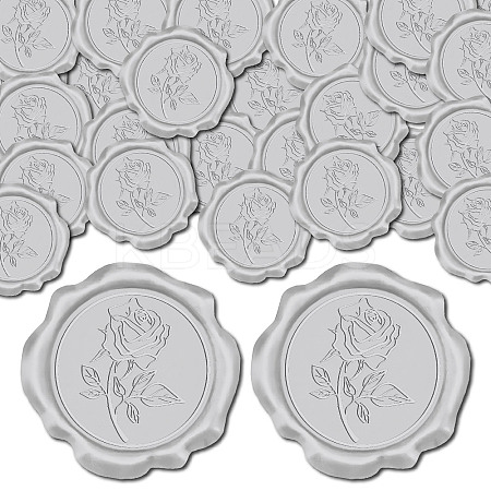Adhesive Wax Seal Stickers DIY-CP0009-53A-20-1