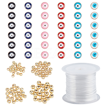  116Pcs DIY Evil Eye Style Bracelet Making Kits DIY-NB0005-01-1