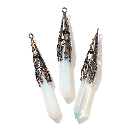 Opalite Pointed Big Pendants G-P560-02R-09-1