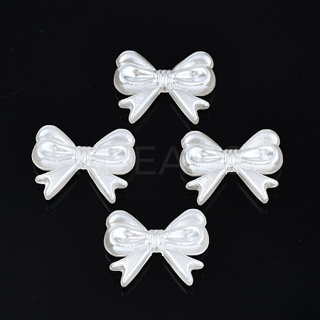 ABS Plastic Imitation Pearl Beads OACR-N008-131-1