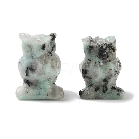 Natural Sesame Jasper Carved Figurines DJEW-L023-G16-1