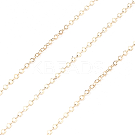 Non-Tarnish Brass Cable Chains CHC-M023-09G-1