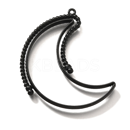 Alloy Open Back Bezel Pendants PALLOY-I223-04EB-1
