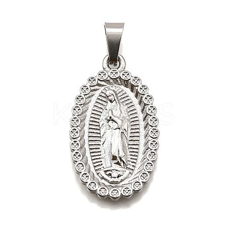 304 Stainless Steel Pendants STAS-B086-10C-P-1