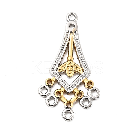 Ion Plating(IP) 304 Stainless Steel Chandelier Component Links STAS-Q350-11GP-1