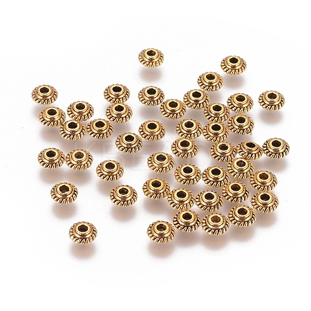 Tibetan Style Spacer Beads LS-X-GLF0149Y-NF-1