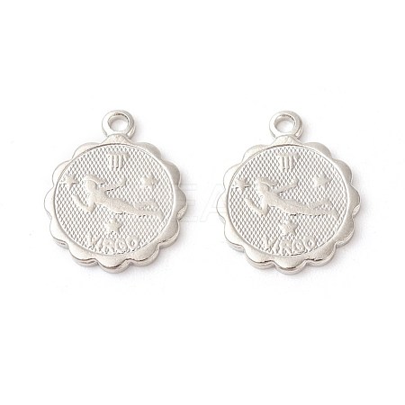 Brass Charms KK-F772-19P-05-1