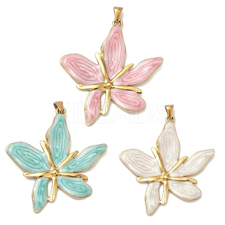 304 Stainless Steel Pendants STAS-D224-07G-04-1