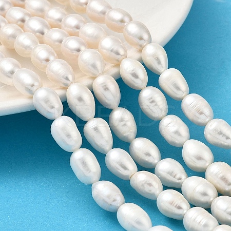 Natural Cultured Freshwater Pearl Beads Strands PEAR-I007-01E-05A-1