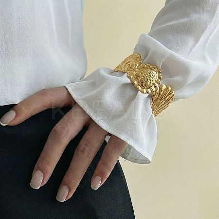 304 Stainless Steel Wide Cuff Bangles WGD7C71-03-1
