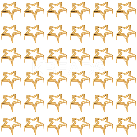 200Pcs Iron Studs Rivets IFIN-CY0001-01G-1