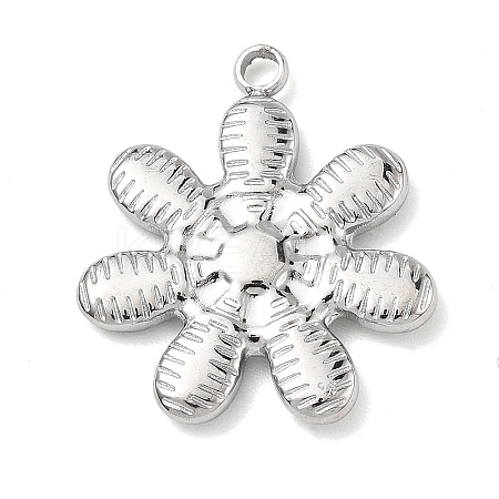 304 Stainless Steel Pendants STAS-D213-01C-P-1
