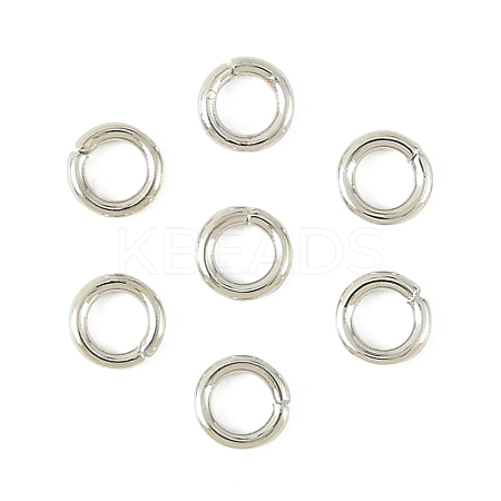 SHEGRACE Brass Open Jump Rings XGR0079P-13P-1