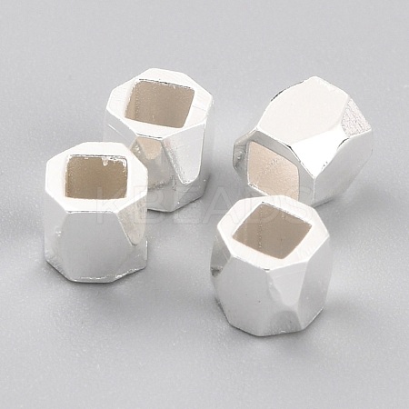 Brass Spacer Beads KK-O133-202F-S-1