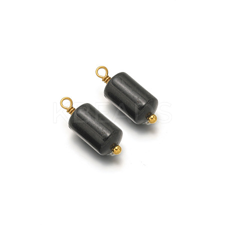 Natural Obsidian Pendants PW-WG1B1E4-07-1