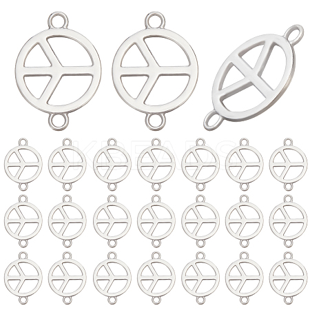 50Pcs Tibetan Style Alloy Connector Charms TIBE-SC0009-41-1