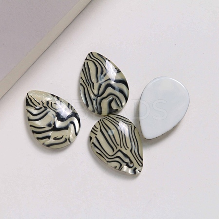 Resin Cabochons CRES-D306-04B-1