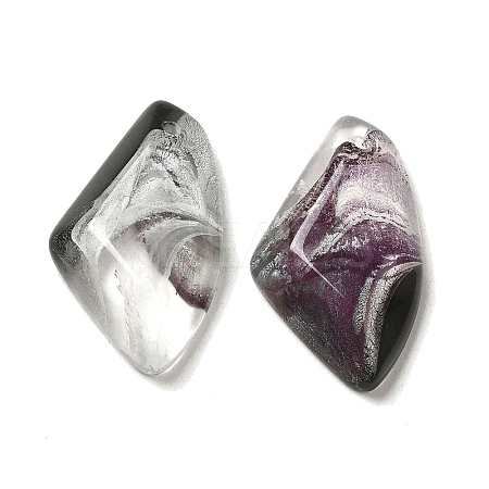 Transparent Glass Pendants GLAA-G104-07H-1