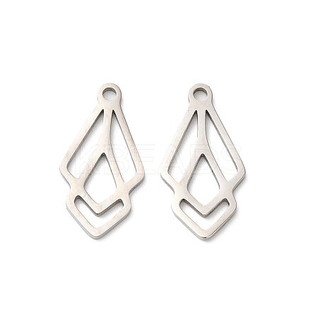 Non-Tarnish 201 Stainless Steel Pendants STAS-I199-A06-P-1