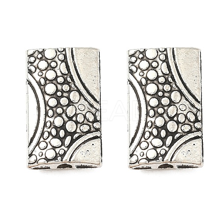 Tibetan Style Alloy Beads TIBEB-L008-05AS-1