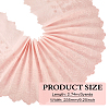 3Yards Cotton Embroidery Flower Pattern Ribbon OCOR-MA0001-83B-2