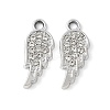 Alloy Crystal Rhinestone Pendants PALLOY-E775-13P-1
