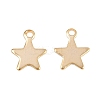 201 Stainless Steel Charms STAS-F039-04A-G-1