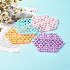 Plastic Beads Cup Mat AJEW-CM00002-2